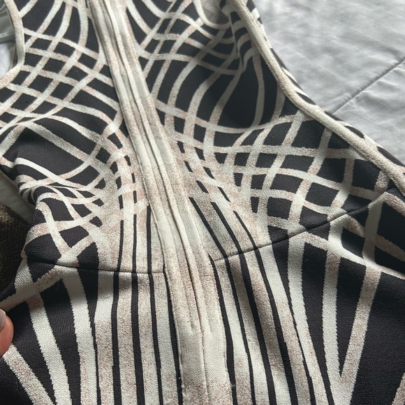 Herve Leger rare Eva anthracomb dress - Picture 8 of 16